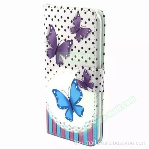 Bulk buy in China colorful patterns leather back case for Samsung s6 edge